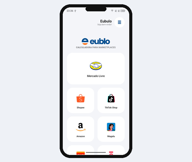 Versão vertical da Calculadora para E-commerce