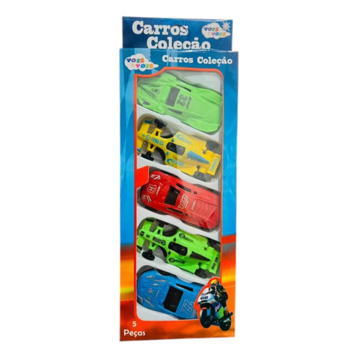 Kit 5 Carrinhos Miniatura Infantil Carros De Brinquedo Carros Sortidos